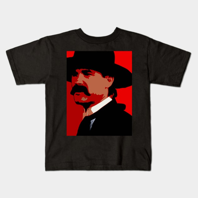 wyatt earp Kids T-Shirt by oryan80